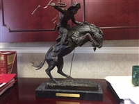 Frederic Remington The Broncho Buster Bronze Statue